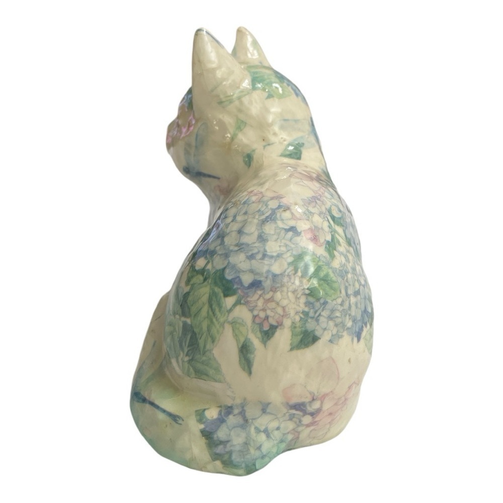 Global Studio's Pottery Cornwall
Floral Decoupage Ceramic The Cat - Picture 5 of 11